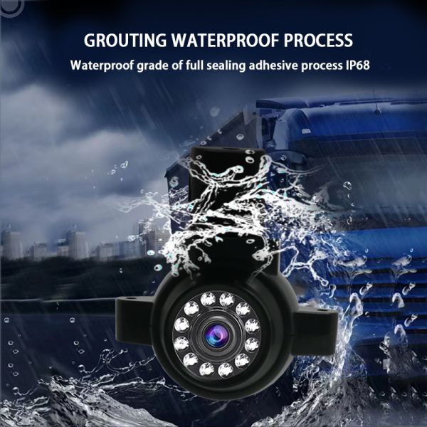 HD 12v Car Surveillance Camera IP67 Shockproof And Waterproof