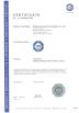 Qingdao Greef New Energy Equipment Co., Ltd Certifications