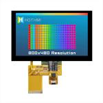 5.0-inch Color Capacitive Touch IPS TFT LCD/800x480 Full Viewing Angle TFT
