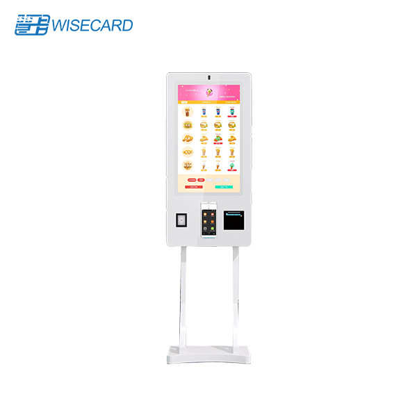 Face Recognition 300cd/m2 Self Service Ordering Kiosk