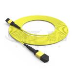 12-Core MPO Trunk Cable Patch Cord Single-Mode G657A1/G657A2 3.0 LSZH A/B