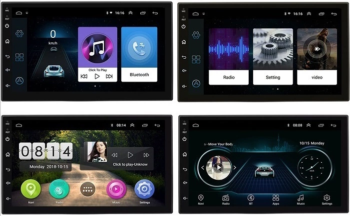 DC12V Volkswagen DVD Player Double Din 9 Inch Head Unit for POLO CADDY GOLF