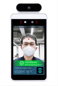Touchless Face Recognition Thermometer Biometrics Body Temperature Detection For Turnstile