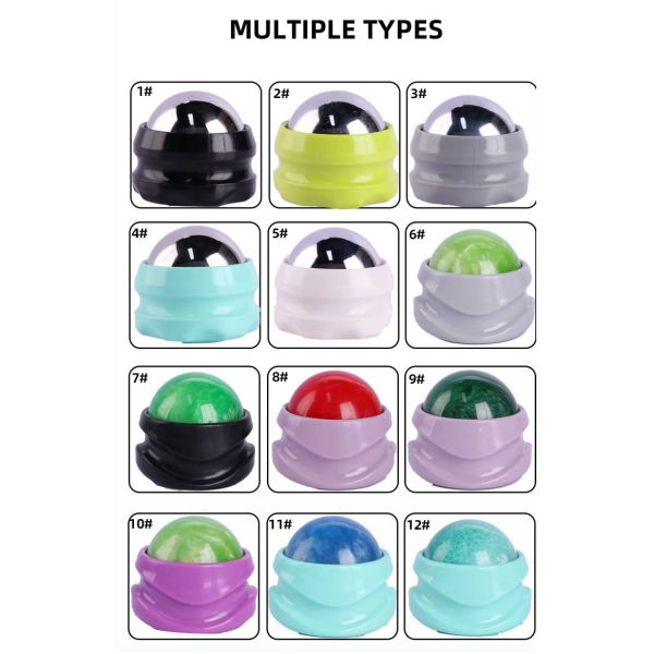 Skyringe Cold Roller Massage Ball Relief pain Easy Carry With Ice Gel