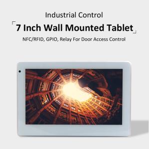 Wholesale Android Rooted Wall Installed 7 Inch HMI Control Touch Panel Support Ethernet POE DC In Power from china suppliers