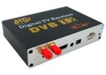 Display on car multimedia screen via AV input and controlled DVB-T2 HD Receiver