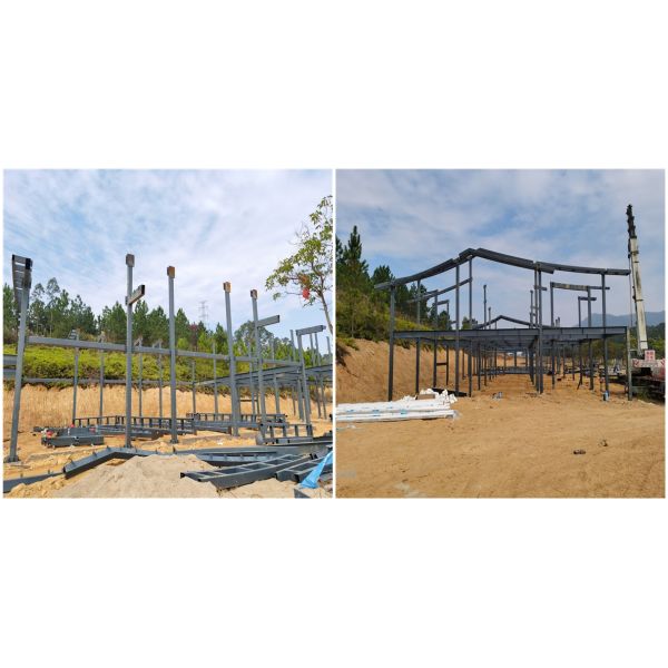 Pre Engineered Prefabricated Steel Structures For Guanyin Temple