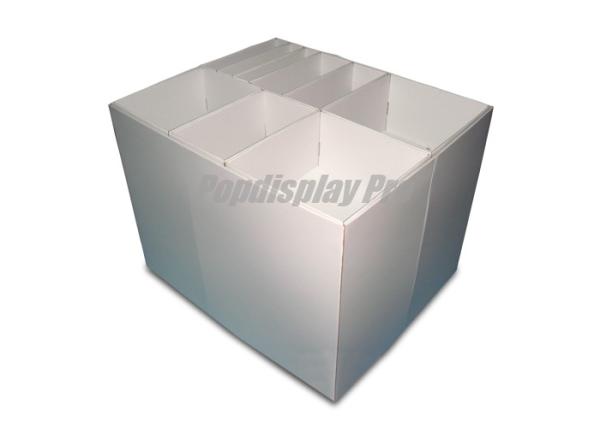 Quality Foldable Cardboard Retail Pallet Displays 9 Segments Easy Assembly for sale
