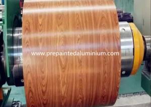 China Wooden Pattern Prepainted Galvanized Steel Coil For Roller Shutter Door on sale
