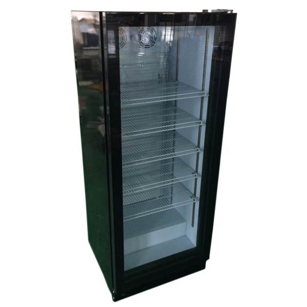 330L single glass door upright beverage showcase super market beverage cooler beer fridge SC330