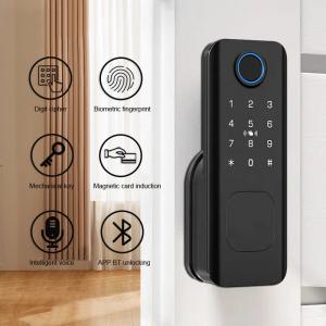 Wholesale TTLock Remote Access Door Locks Smart Digital Code Card Fingerprint Keyless Unlock from china suppliers