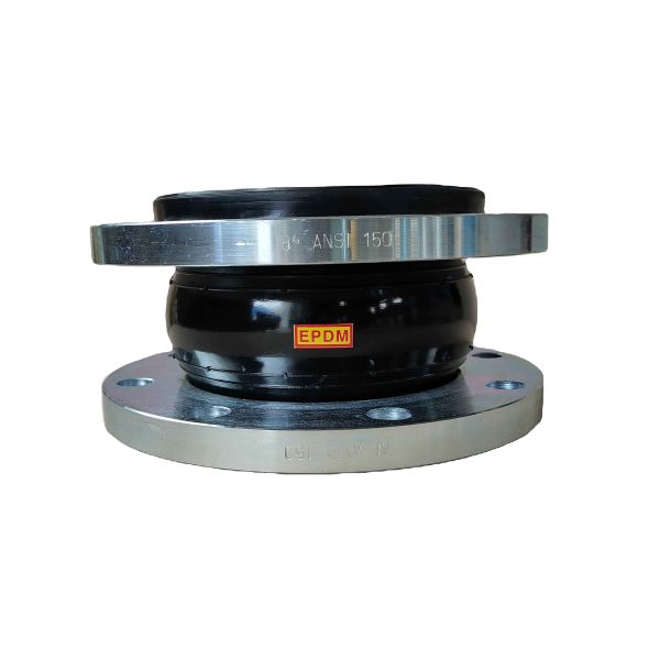 Dn450 PN 6 EPDM rubber expansion joint with stainless steel flange for sea water