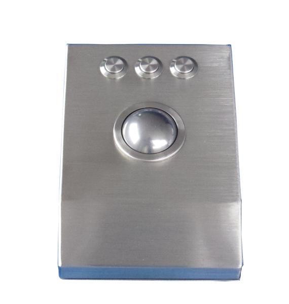 Quality IP65 Dynamic washable 38mm Trackball Vandal Proof  mouse with USB interface for sale
