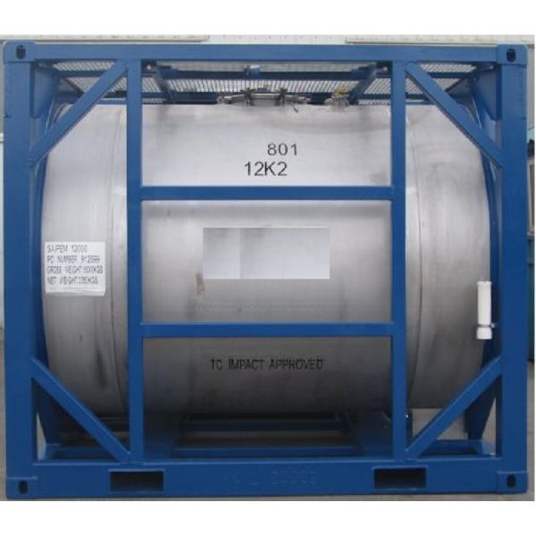 10ft DNV 2.7-1 Standard Frame Container Certified Offshore Tank Internal Dimensions l x W x H mm 7.6 to 8.2 cbm
