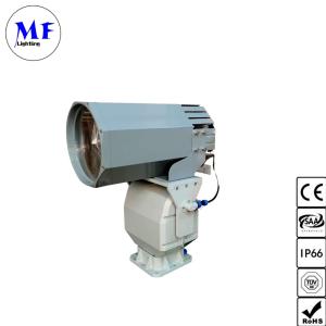 China Marine LED Search Lamp Searchlight Projector 300W-600W 2km 3km For Sea Tower Search Rescue IP66 Boat Vessel Skybeam on sale