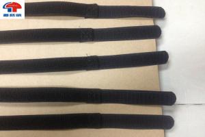 Wholesale Eco Friendly Elastic Hook And Loop Strap Self Stick Touch fastener Black from china suppliers