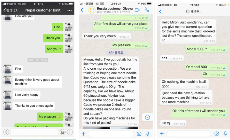 Fully Automatic Noodles Making Machine , Stainless Steel Noodle Maker 12 Months Warranty