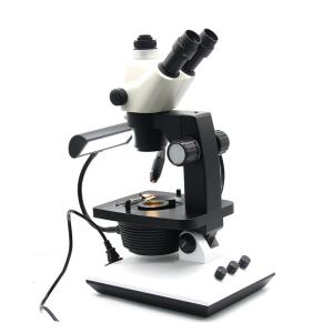 Wholesale 50X Magnification Trinocular Gemological Microscope For Diamond from china suppliers