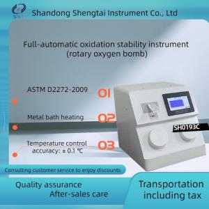 Wholesale Automatic Rotating Oxygen Bomb Tester RPVOT Rotating Bomb Oxidation Tester from china suppliers