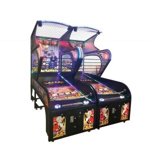 Coin Operated Custom Basketball Arcade Game Machine Music Customization