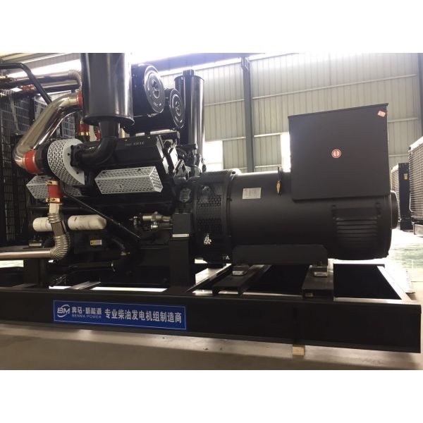 Smargen Control Panel 400KW Shanghai Shendong Diesel Generator Set ISO9001 Automatic Start