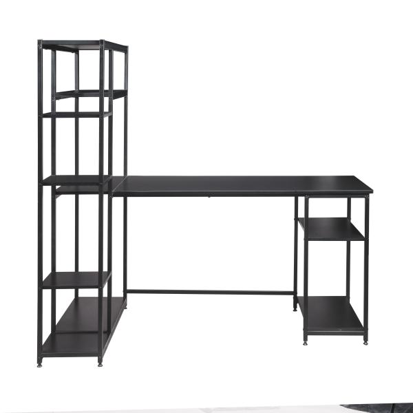 Quality Tomile Home Office Computer Table With Multiple Storage Shelves for sale