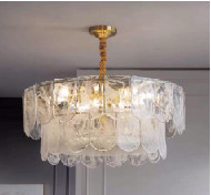 Wholesale bar simple fashion hotel design bedroom luxury crystal pendant light from china suppliers