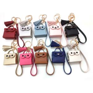 Wholesale Lightweight Mini Purse Keychain , Gold Plating Mini Handbag Keychain from china suppliers