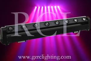 China AC 220 v RGBW 4in1 Moving Head Beam Light For Bar KTV stadio , 8*10W LED lights 8pcs * 10W imported high power led bulbs on sale