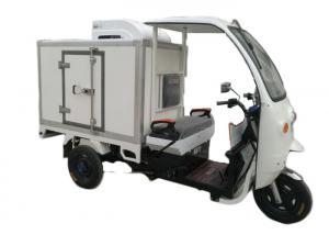 Wholesale 3 Wheeler Refrigerated Tricycle / Freezer Cargo Motor Tricycle With Enclosed Box from china suppliers