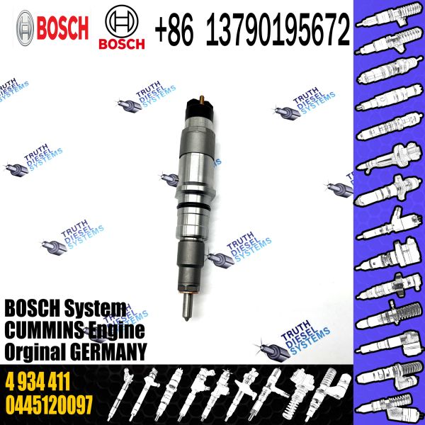 Common Rail Injector Assembly 0445120237 84347519 5263310 4944476 4934411 for CASE NEW HOLLAND Cummins ISL ISC 8.3 diese