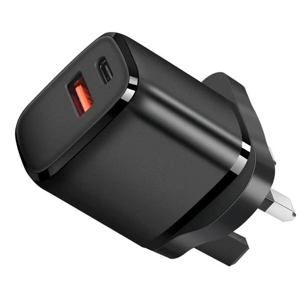 Quality USB A+C PD Fast Charger 30W Foldable Plug Wall Charger 3.0/ PPS Protocol Power Adapter for sale