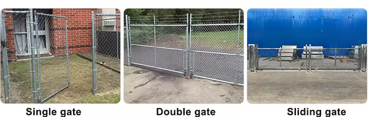 Wholesale Price 8 Foot Tall Galvanized Diamond Wire Mesh Chain Link Fence