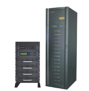 Wholesale 15KVA RS232 THDI 10 Modular UPS with 3 / 1 system , charge - discharge current value from china suppliers