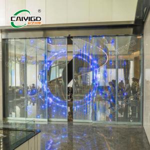Wholesale Y Sliding LED Screen Rail Moving Transparent Led Screen Panel from china suppliers