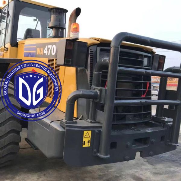 Komatsu WA470-6 Used Loader Large Construction Equipment Original From Japan