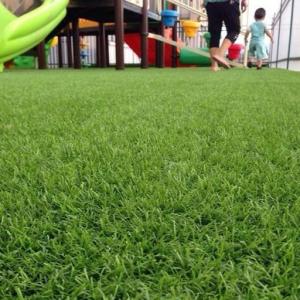 Wholesale Artificial Turf Grass Home Outward Kids Playing 100 Percent Permeable from china suppliers