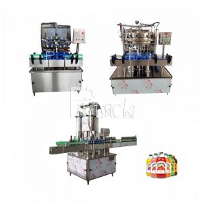 Wholesale 3000BPH Carbonated Beverage Filling Machine / Soft Drink Glass Bottle Pulling Ring Cap from china suppliers