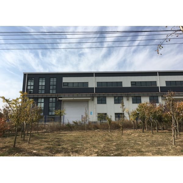 Long Life Span Beautiful Cladding Prefabricated Metal Structure Workshop Building