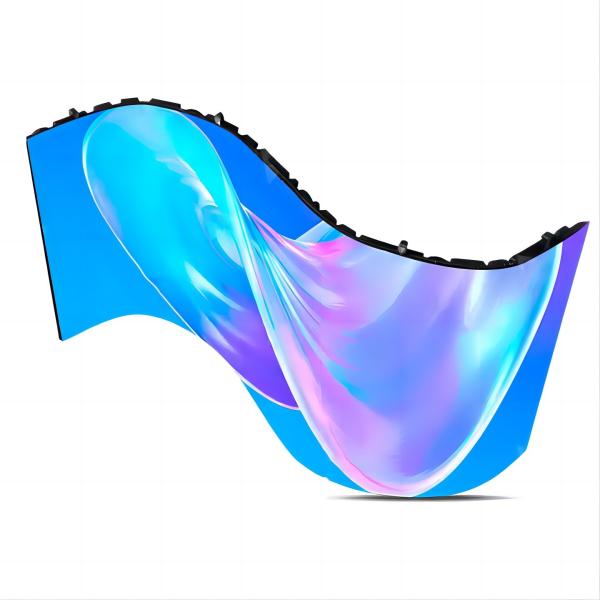 Quality Indoor 320X160mm Soft Flexible LED Screen Display Cylindrical LED Display for sale
