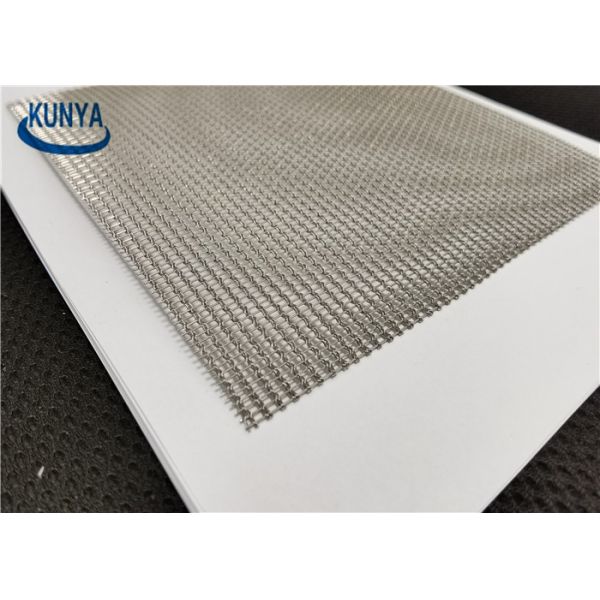 1.0mm Sheets 6m Decorative Wire Mesh Screen Steel Plain Weave