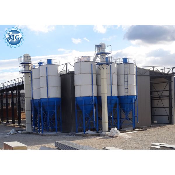 Customized Voltage Automatic Dry Mortar Plant With Capacity 10 - 12 T/H