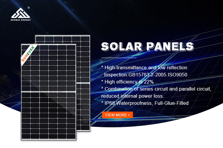 Low Iron Glass PV Solar Panels 440w Solar Cells Solar Power Panel For Custom