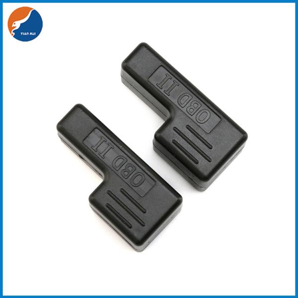 Quality Auto Car Diagnostic OBD L Type Encloser OBD2 Connector OBD II Enclosure 90 Degree Right Angle for sale