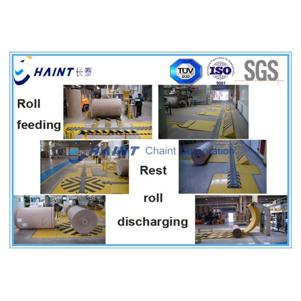 Customized Parent Paper Roll Handling Equipment ISO 9001 Certification