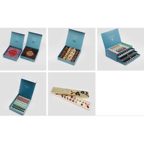 CCNB Paper Foldable Gift Box 1200gsm Cardboard FSC For Chocolate