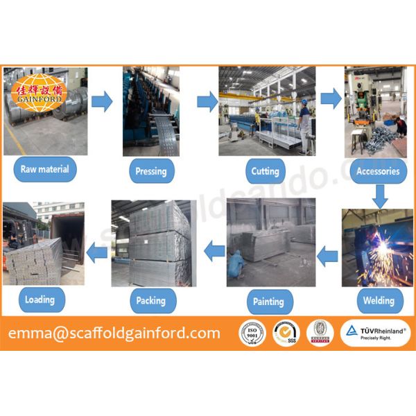 3000mm galvanized steel board metal plank for scaffolding construction