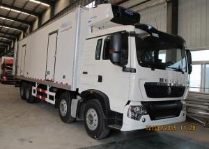 Wholesale High Strength Frozen Foods RHD 8×4 Refrigerated Trucks And Vans 40 Ton Low Noise from china suppliers