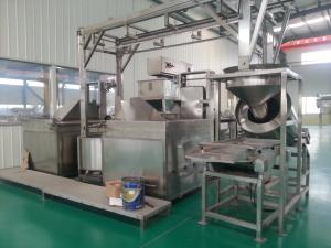 Wholesale Temperature Control Automatic Fryer Machine For Peanut / Beans / Puffed Snacks from china suppliers
