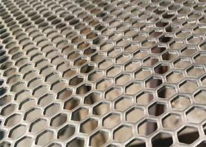Wholesale Punching 1*2m Hexagonal Hole Perforated Wire Mesh from china suppliers